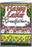 happy easter to my grandfather card