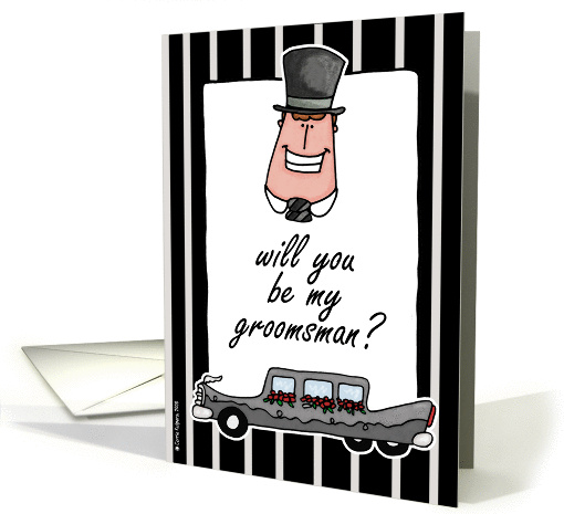 wedding - will you be my groomsman card (150501)