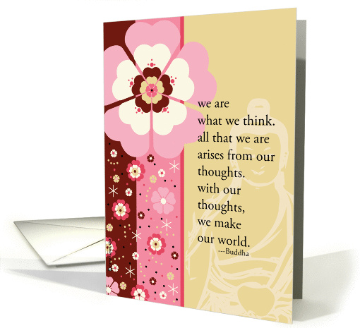 we are what we think card (166153)