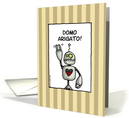 domo arigato (mr. roboto) card (183265)