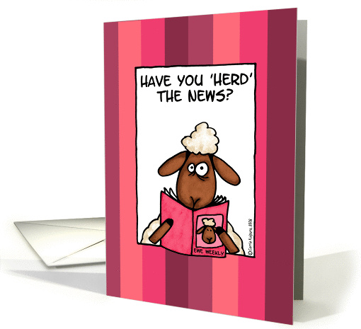 have you 'herd' the news card (186375)