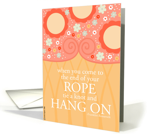 At the End of Your Rope - Hang On card (186381)