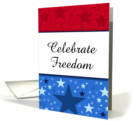 Celebrate Freedom card (209052)