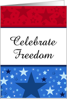 Celebrate Freedom card