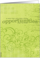 opportunities card