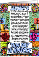 this day in history - january 3 card
