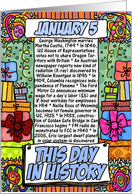 this day in history - january 5 card