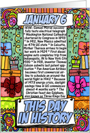 this day in history - january 6 card