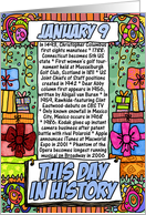 this day in history - january 9 card