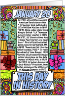 this day in history - january 20 card