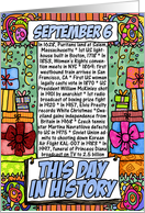 this day in history - september 6 card