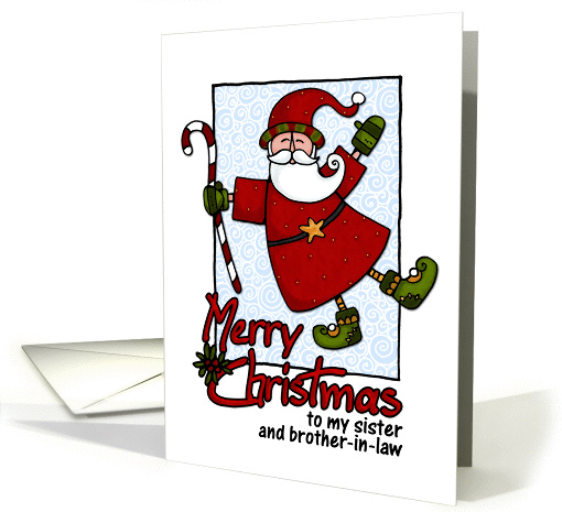 Merry Christmas to my sister and brother-in-law card (257329)