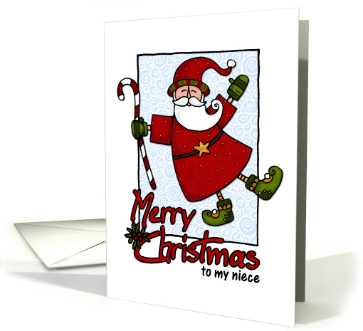 Merry Christmas to my niece card (257346)