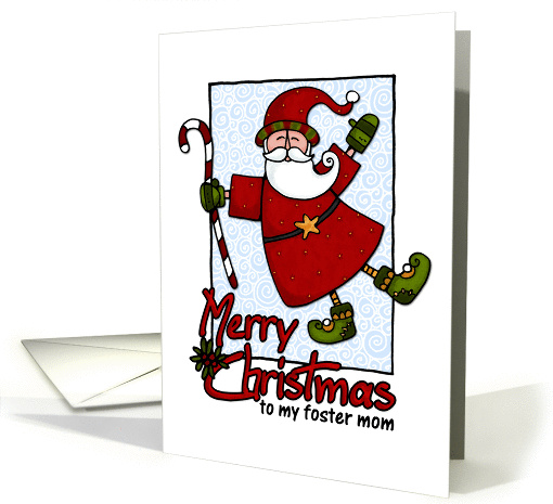 Merry Christmas to my foster mom card (257393)
