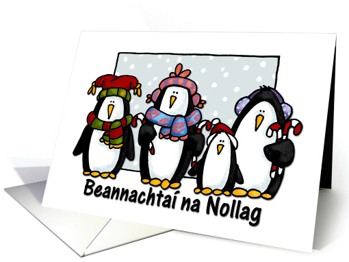 Merry Christmas - Irish card (257539)