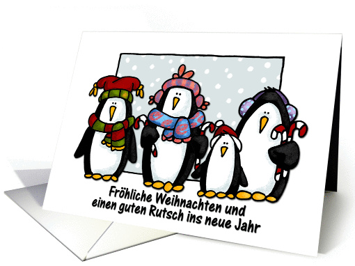 Merry Christmas - German card (257547)