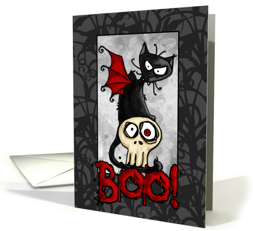 Halloween - Boo Kitty card (265858)
