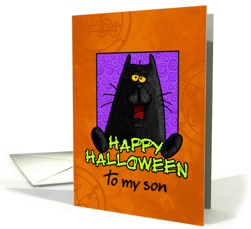 happy halloween - son card (266505)