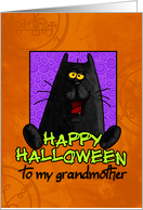 happy halloween - grandmother card