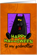 happy halloween - godmother card