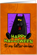 happy halloween - father-in-law card