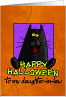 happy halloween - daughter-in-law card