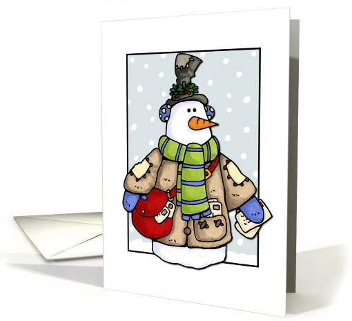 snowman card (267080)