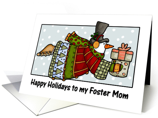 happy holidays to my foster mom card (269723)