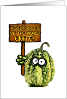 thanksgiving - vegetables unite card