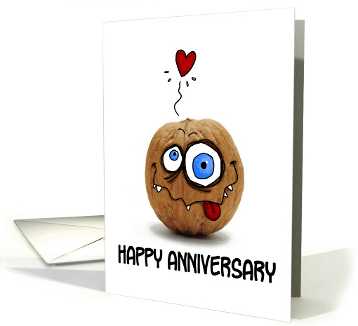 Happy Anniversary - still nuts about you card (275145)