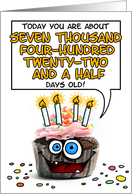 Birthday Cake Funny 20 Year Old Birthday Cards
