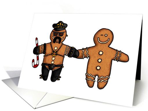 Christmas - gay couple card (282996)