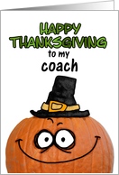 happy thanksgiving to my coach card