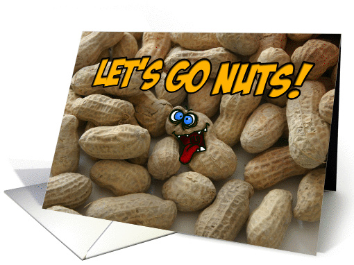 Let's go nuts! card (296507)