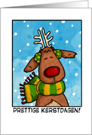 merry christmas - dutch card