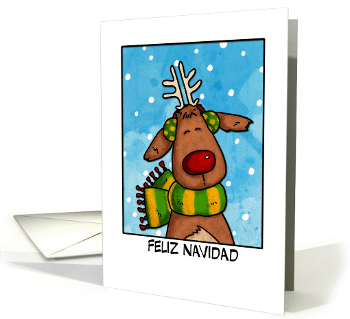 merry christmas - spanish card (305887)