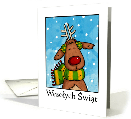 merry christmas - polish card (305911)