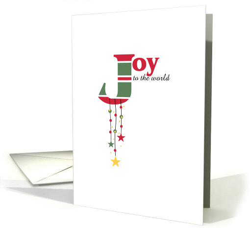 joy to the world card (309205)