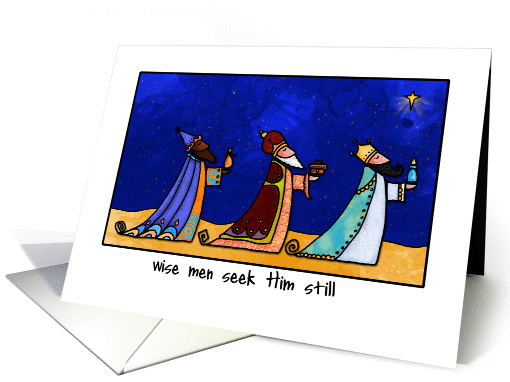 3 wise men card (309239)
