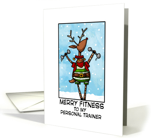 merry fitness - to my personal trainer card (311887)