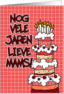 Nog vele jaren lieve mams! card