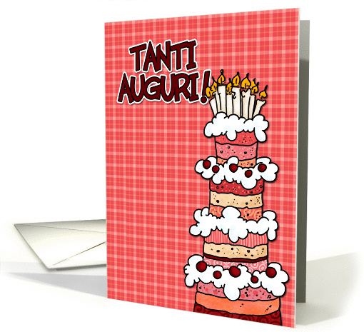 Tanti Auguri! card (373889)