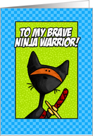 Ninja Warrior - For Pediatric Cancer Patient card