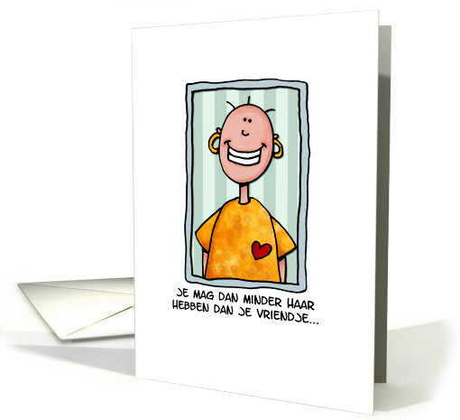 minder haar dan je vriendje - voor kankerpatint card (377329)