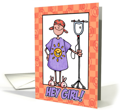 Hey Girl - Pediatric Cancer Patient card (377370)