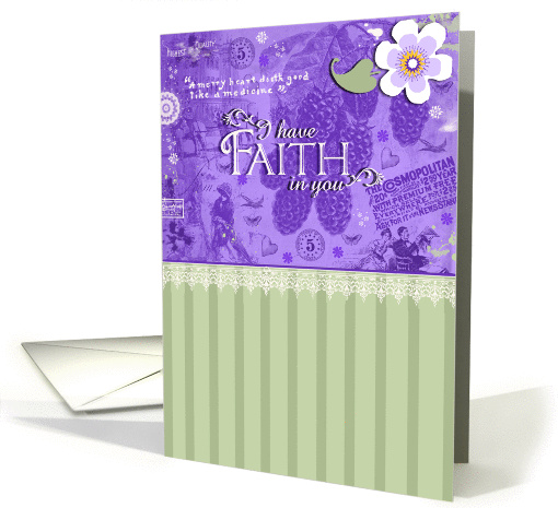 I Have Faith in You card (377417)