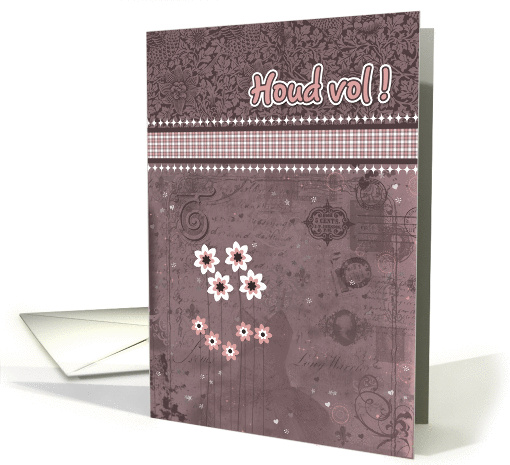 Houd vol! card (378185)