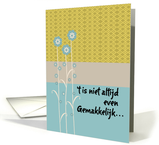 't is niet altijd even gemakkelijk card (378611)