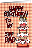 Happy birthday to my step dad card