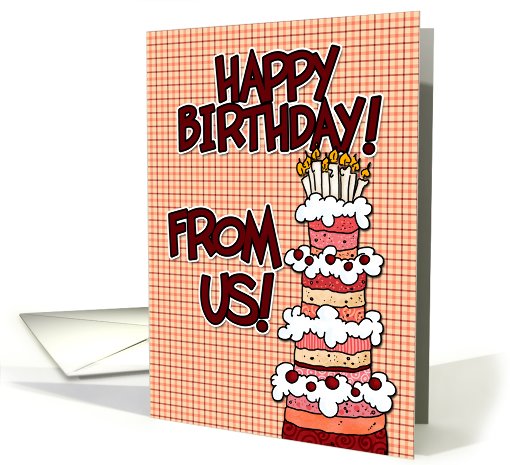 Happy birthday from us! card (379460)